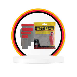 طقم سكين معجون ستانلس4 قطع