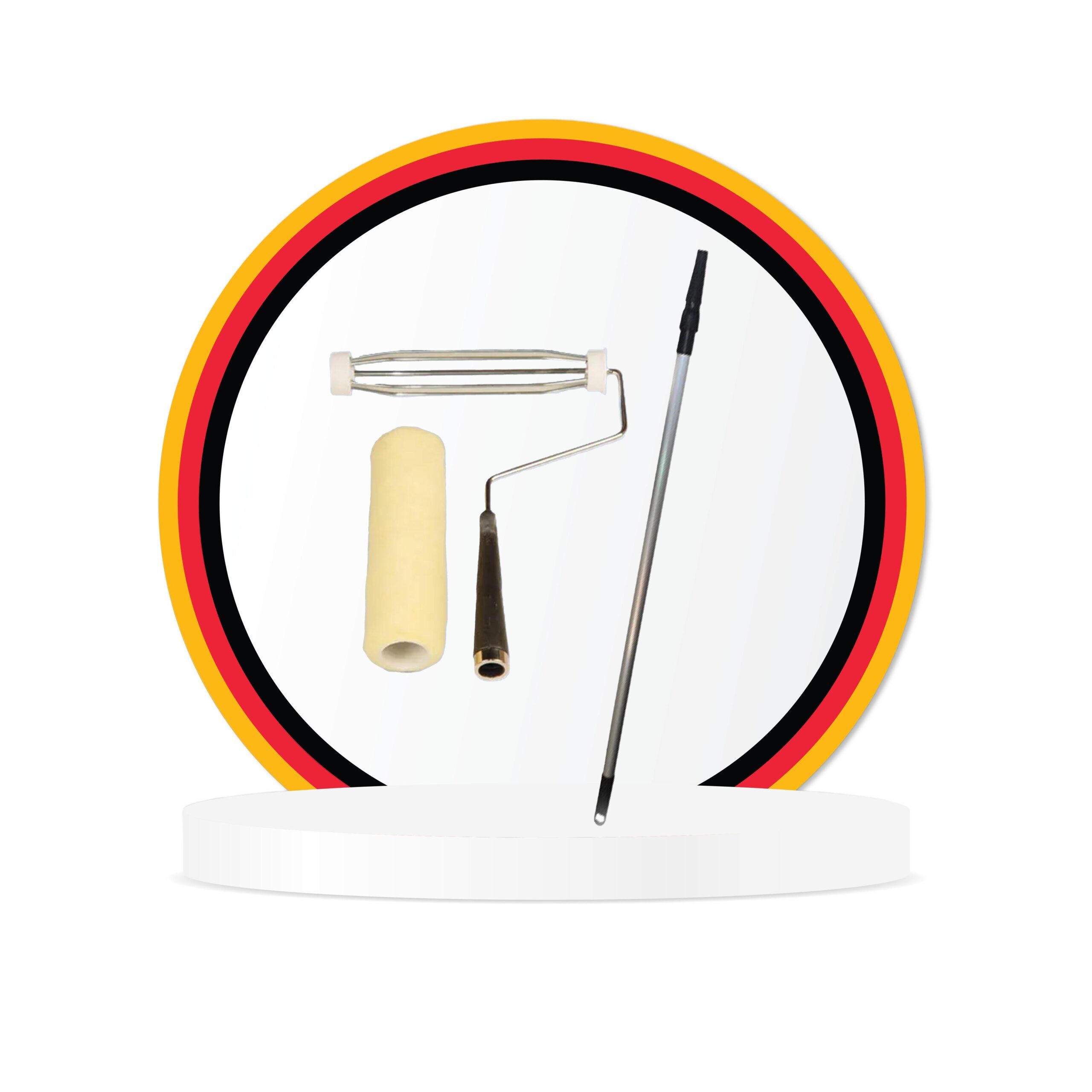 مجموعة عصا 3 متر مع رول وغيار تركي