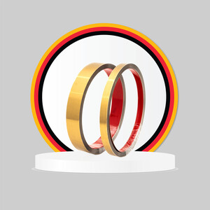 شريط ستانلس ستيل ديكور طول 3 متر عرض 1سم