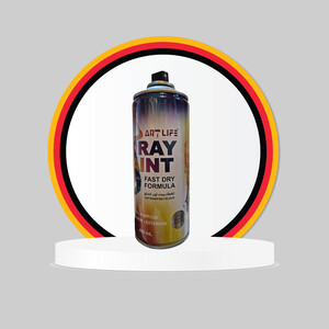 بخاخ دهان فضي لماع ستانلس . صنع الصين . سعة 400 ميلي